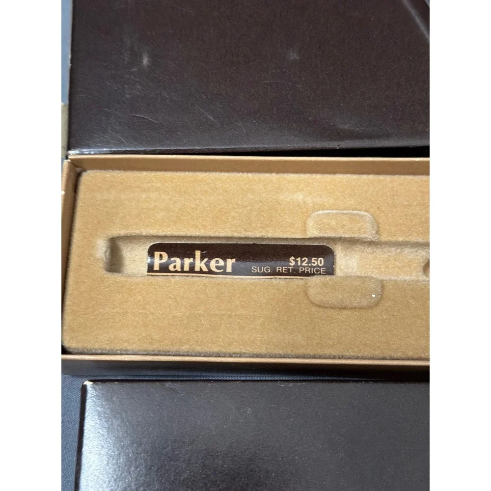 Parker 25 Stainless Steel Ballpoint Pen and Mechanical Pencil Set NOS Boxed